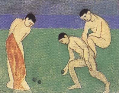 Henri Matisse The Boules Players (mk35)
